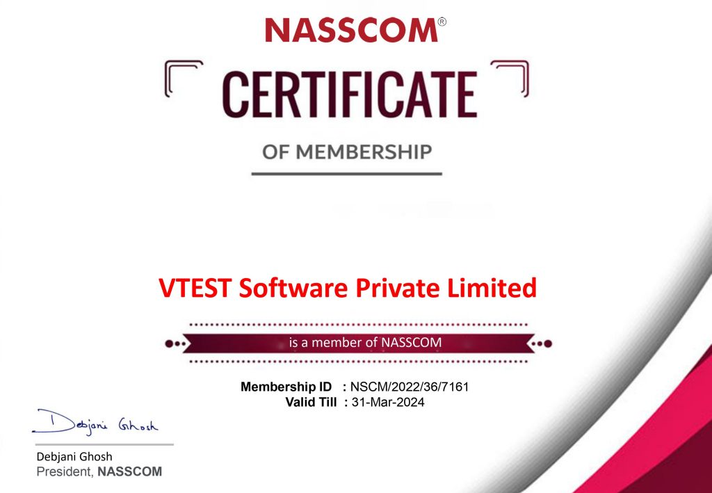 Nasscom Certificate